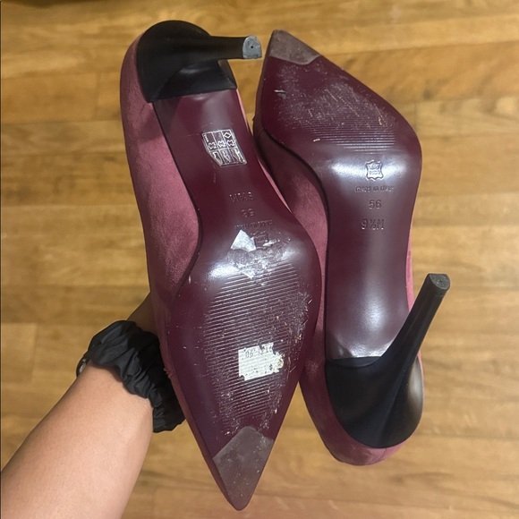 Via Spiga Suede Women’s 9.5 Elegant Pink Suede Heels - Picture 9 of 10